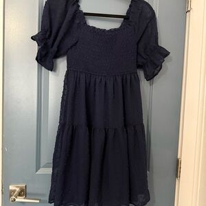 Amazon Women's Navy Midi Dress